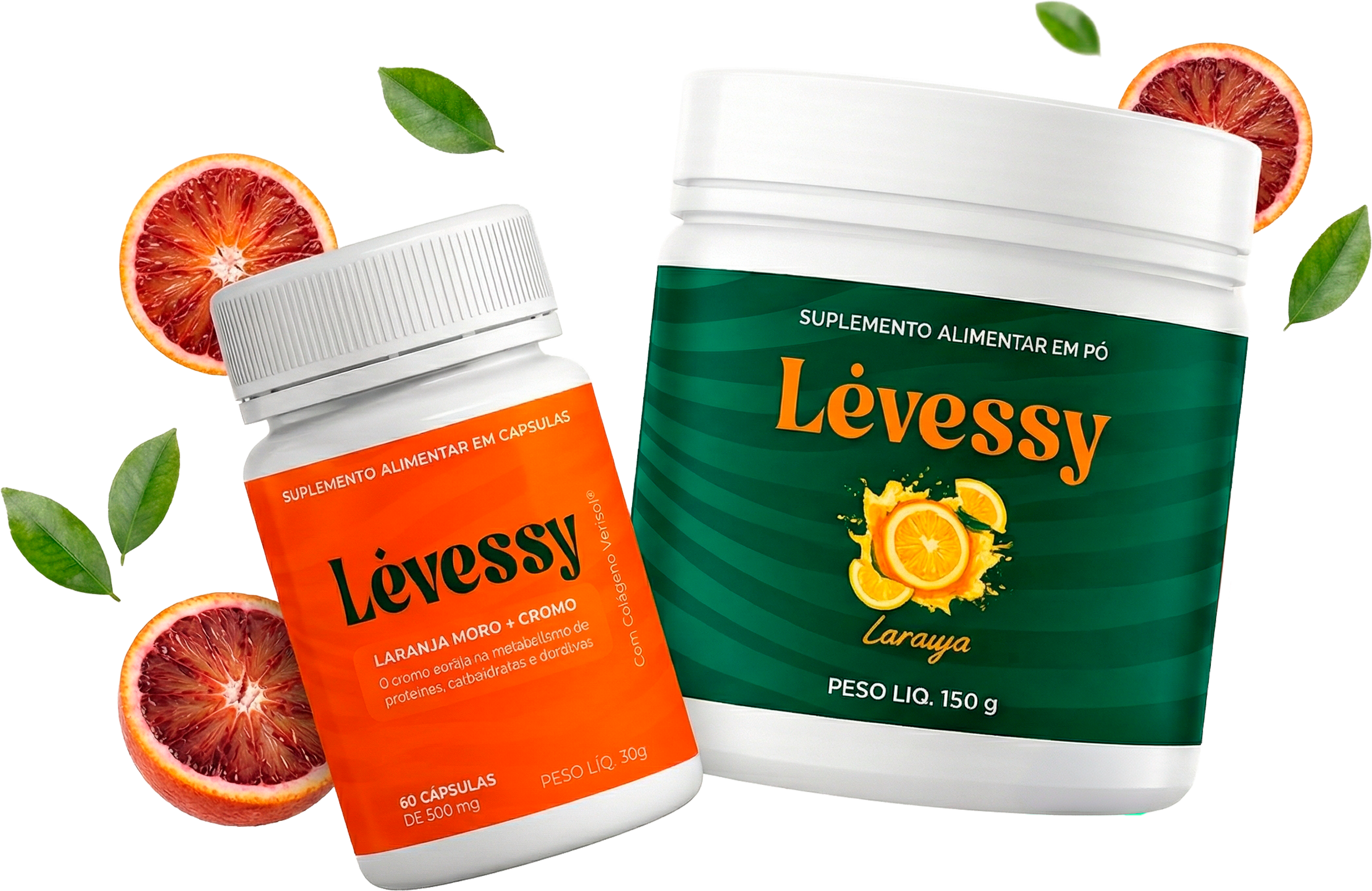 Kit Levessy — Laranja e Cápsulas